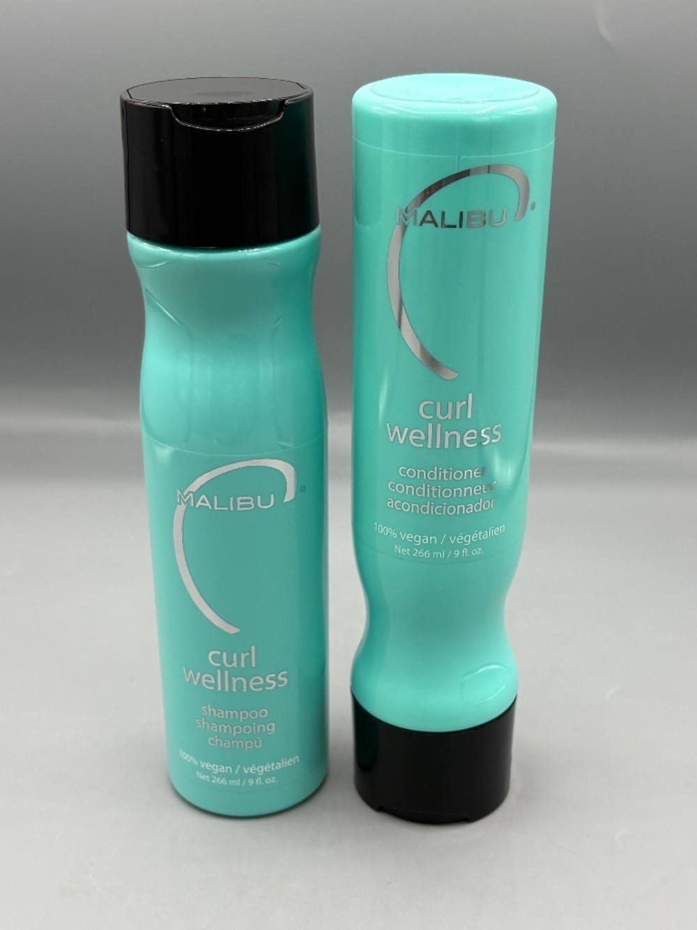 Malibu C Curl Wellness Shampoo & Conditioner 9 oz each NEW